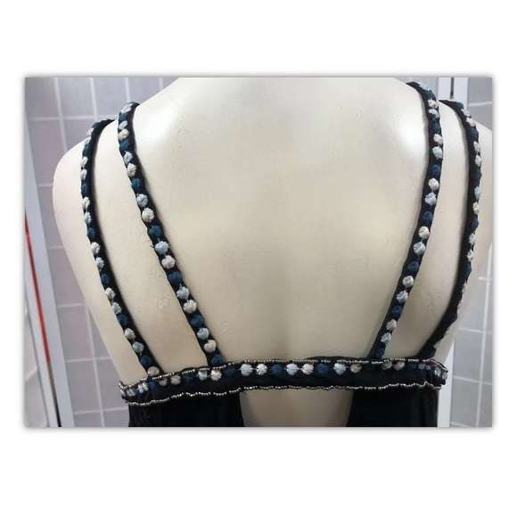 Havana,blouse,black,decorated, embroidered,sizeS.: - Picture 6 of 11